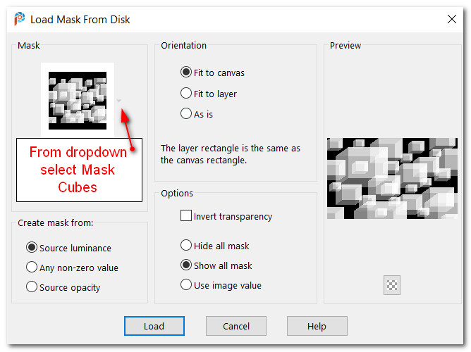 MaskCubes