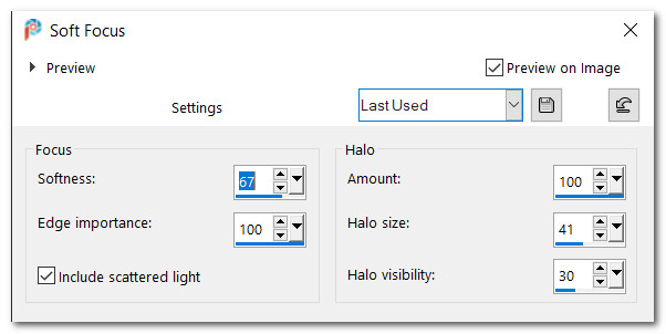 AdjustSoftFocus