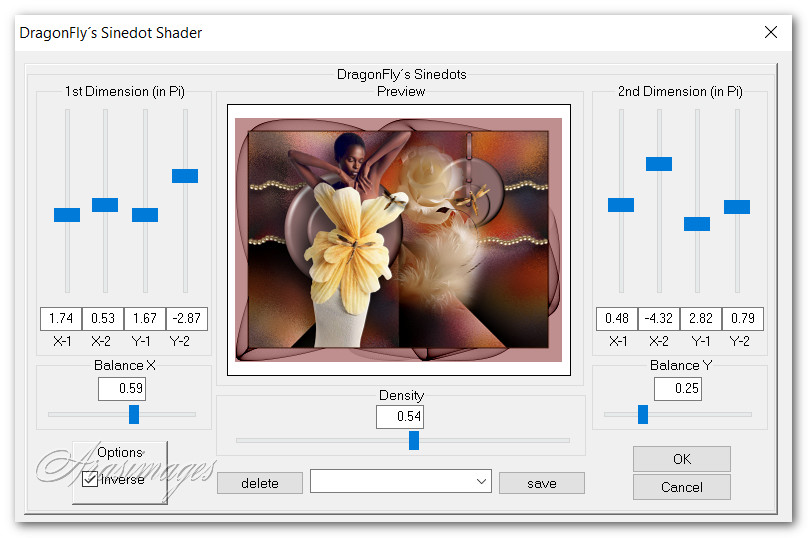 DragonflySinedotsShader