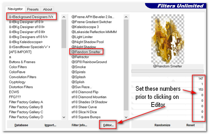 SmelterSettingsinEditor