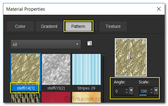 PatternSettings
