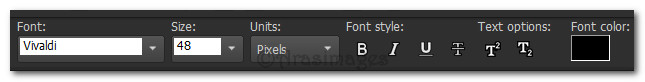 FontVivaldiSize48