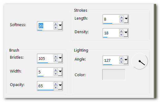 ArtMediaBrushStrokesSettings