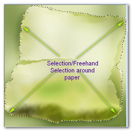 SelectAroundPaperFreehand
