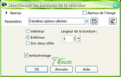 bordureselectionok