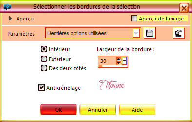 bordureselectionok