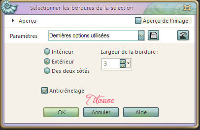 bordureselectionok