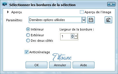 bordureselectionok