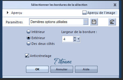 bordureselectionok