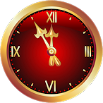 Christmas_Red_Clock_PNG_Clipart_Picture