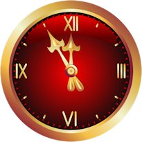 Christmas_Red_Clock_PNG_Clipart_Picture