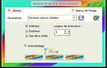 bordureselectionok