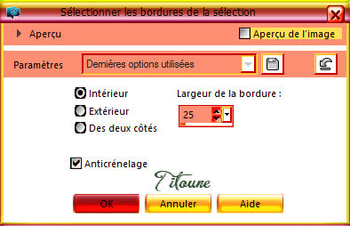 bordureselectionok