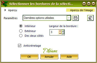 bordureselectionok