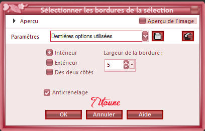 bordureselectionok