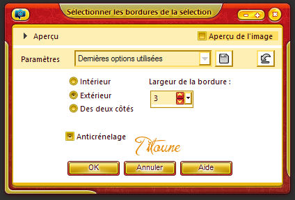 bordureselectionok