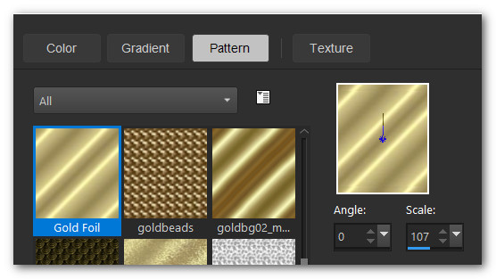 PatternGoldFoil